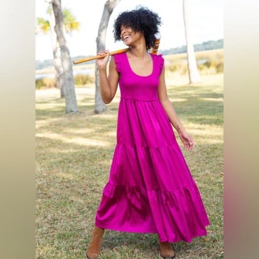 Natural Life Smocked Tier Dress